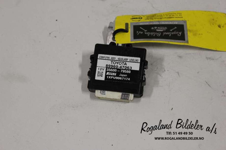 Styreenhet diverse til Toyota Prius, 2009-2016 (Type III) (COMBI) (COMBI) (TOYOTA|8996047070)
