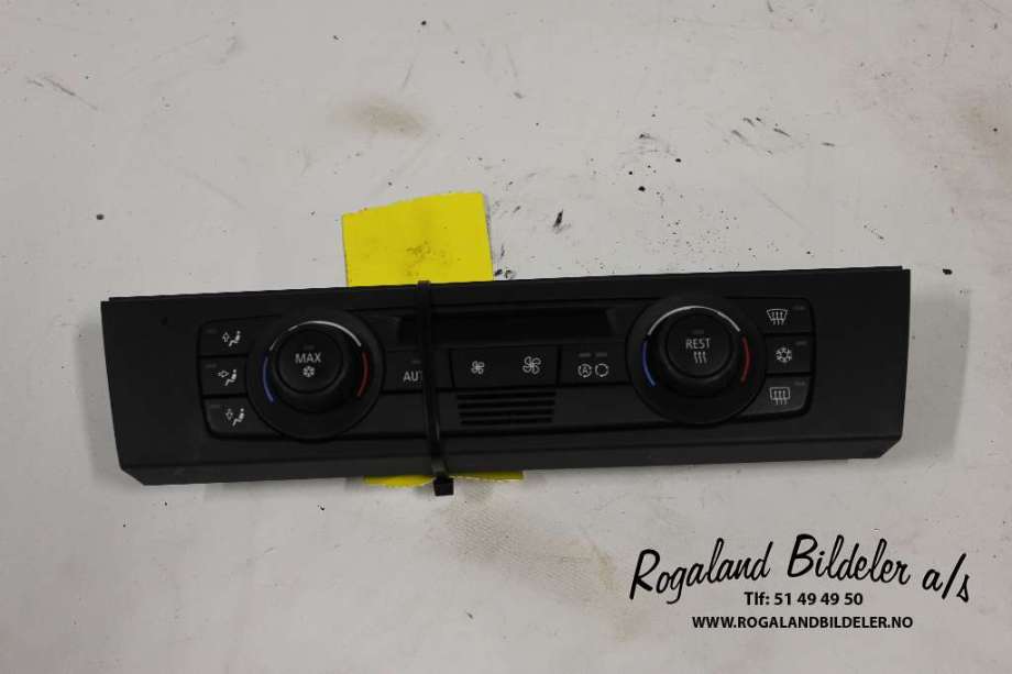 Varmeapparat betjening til BMW 3-Serie, 2005-2011 (E90/E91/E92/E93) (E90/E91/E92/E93) (BMW|64 11 9 199 259)