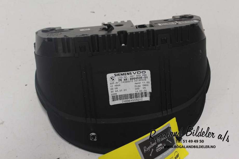 Instrumentpanel til BMW 3-Serie 2005-2011 (E90/E91/E92/E93) (E90/E91/E92/E93) (BMW|62 10 9 316 119|)