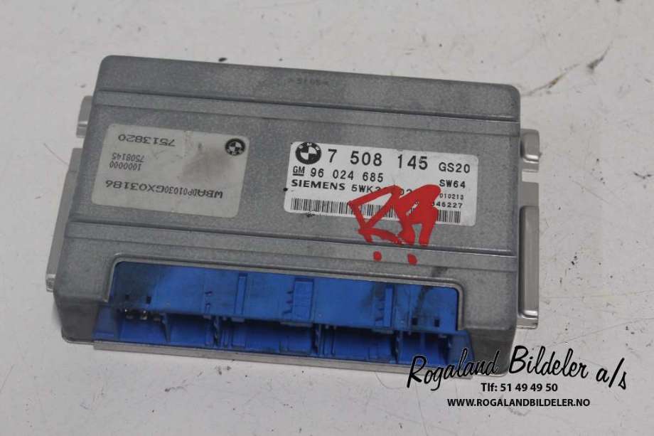 Styreenhet girkasse til BMW 5-Serie 1996-2003 (E39) (E39) (BMW|24 60 7 552 720|24 60 7 508 145|5WK33502AG)