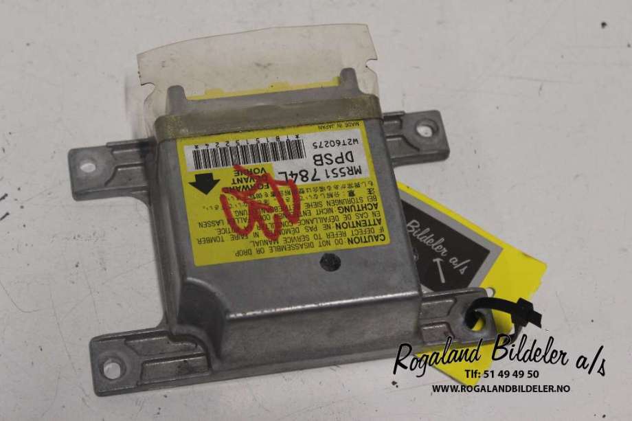 Airbag elektronikk til Mitsubishi Pajero 2000-2006 (Type III) (MITSUBISHI|MR551784|)