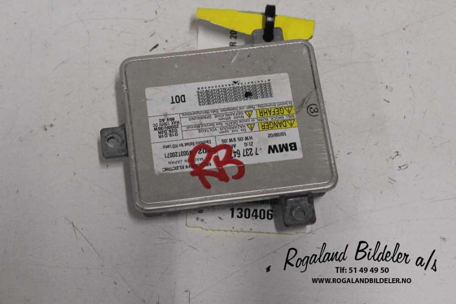 Styreenhet xenon/ballast til BMW 3-Serie, 2005-2011 (E90/E91/E92/E93) (E90/E91/E92/E93) (BMW|63 11 7 237 647)
