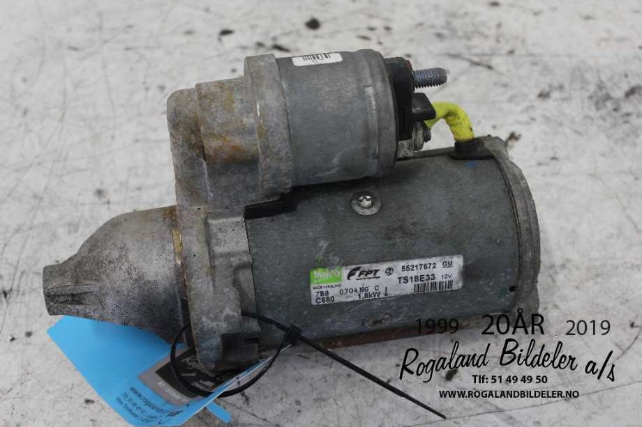 Starter diesel til Opel Corsa D, 2006-2014 (OPEL|93191079)