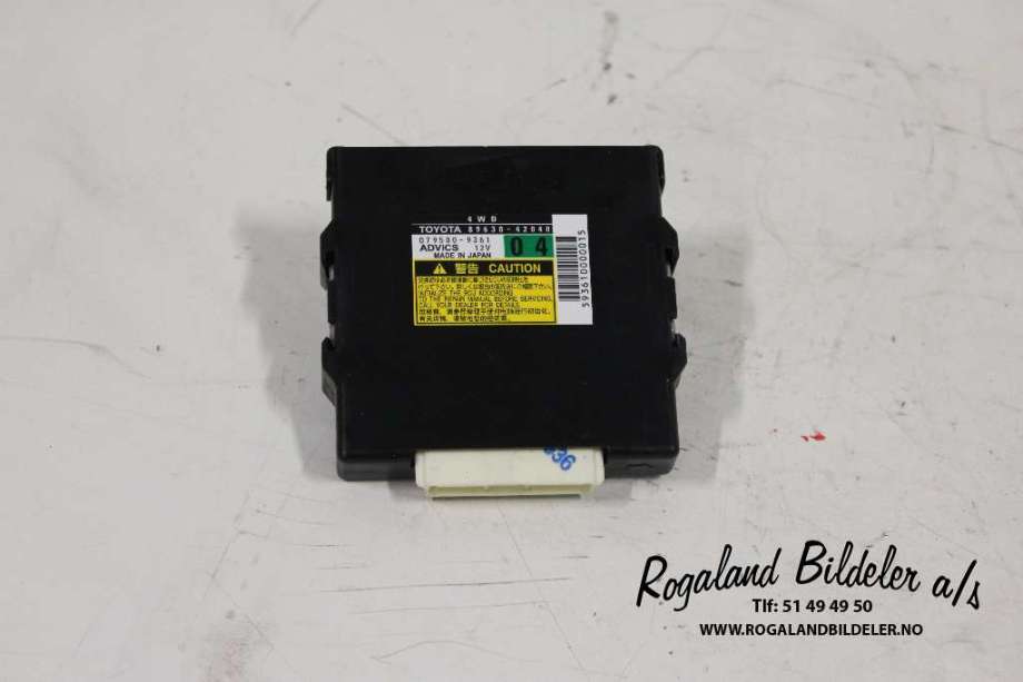 Styreenhet 4WD til Toyota RAV4 2009-2013 (Type III, Fase 2)  (TOYOTA|8963042020|)