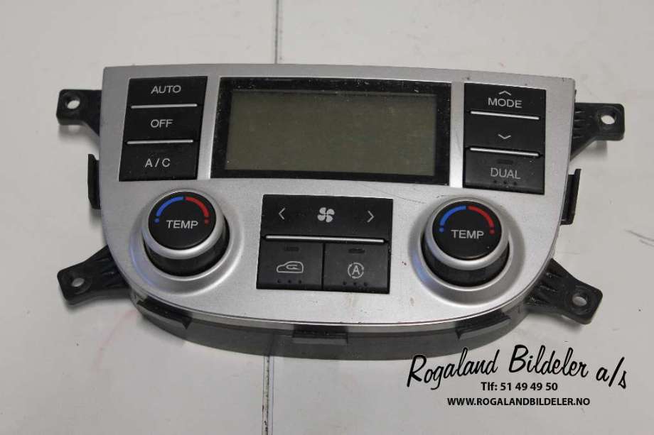 Varmeapparat betjening til Hyundai Santa Fe, 2006-2009 (Type II, Fase 1)  (HYUNDAI|97250 2B430CA)