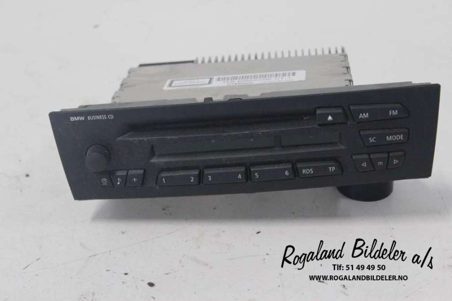 Bilstereo til BMW 3-Serie, 2005-2011 (E90/E91/E92/E93) (E90/E91/E92/E93) (BMW|65 12 9 232 250)