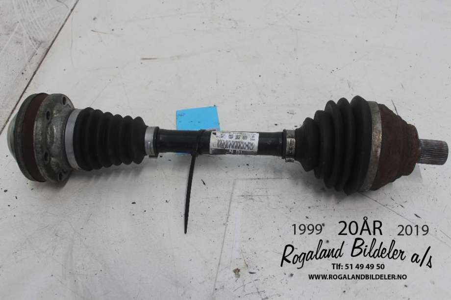 Drivaksel venstre foran til VW Caddy, 2004-2010 (Type III, Fase 1)  (VOLKSWAGEN|2K0 407 271 G)