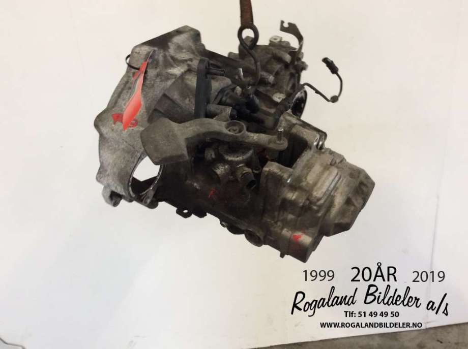Girkasse manuell 6-trinn til VW Touran 2007-2010 (Type I, Fase 2)  (VOLKSWAGEN|02S 300 046 BX|JYK|)