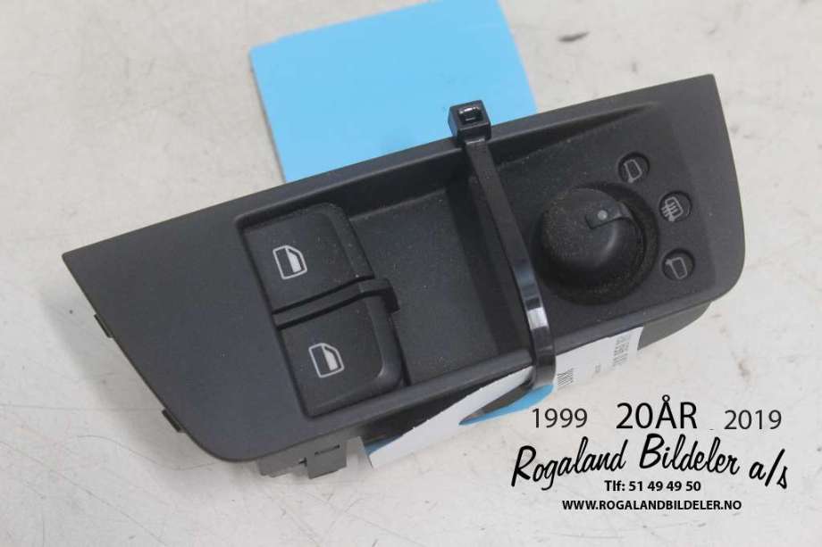 Bryter ruteheis til Audi A1 2010-2014 (Type I, Fase 1)  (AUDI|8X0 959 851 A|)