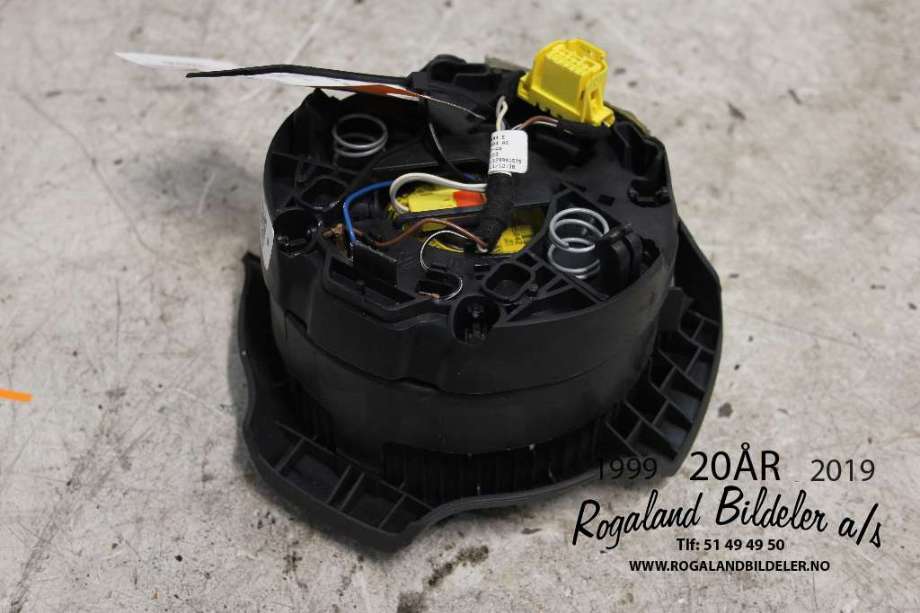 Airbag rattpute til VW Polo 2009-2014 (Type V, Fase 1)  (VOLKSWAGEN|6R0 880 201 J|)