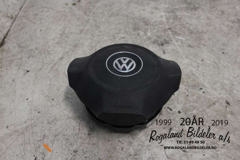 Airbag rattpute til VW Polo 2009-2014 (Type V, Fase 1)  (VOLKSWAGEN|6R0 880 201 J|)
