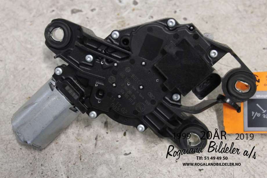 Viskermotor bakrute til VW Polo 2009-2014 (Type V, Fase 1)  (VOLKSWAGEN|5K6 955 711 B|)