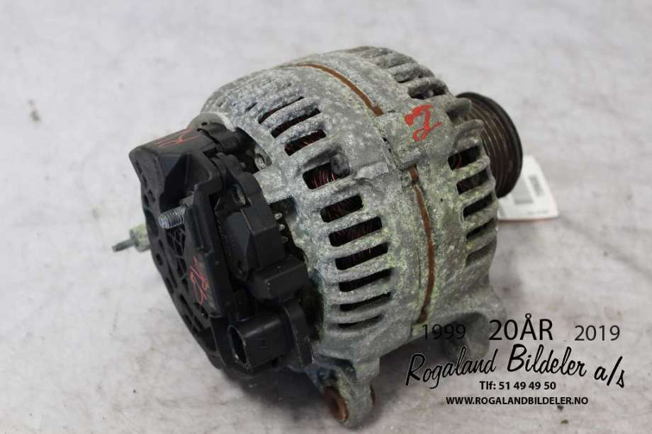Dynamo til Škoda Octavia 2009-2013 (Type II, Fase 2)  (SKODA|03L 903 023 F|)