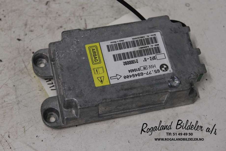 Airbag elektronikk til BMW 5-Serie, 2003-2010 (E60/E61) (E60/E61) (BMW|65 77 6 946 400)