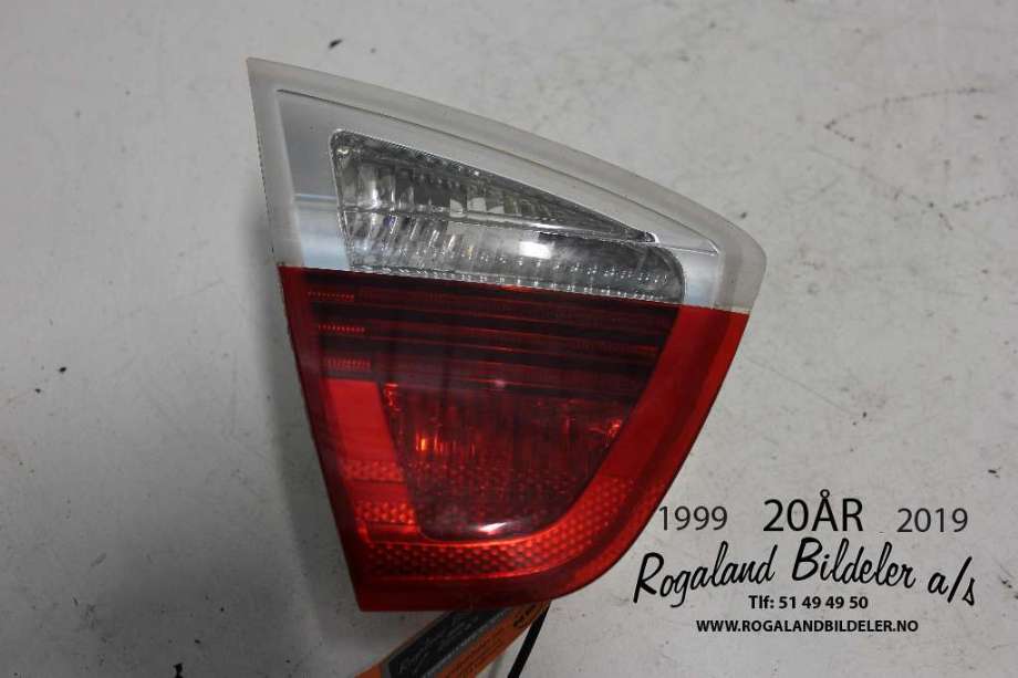 Baklykt venstre indre til BMW 3-Serie, 2005-2011 (E90/E91/E92/E93) (E90/E91/E92/E93) (BMW|63 21 6 937 459)