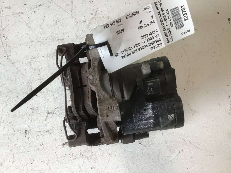 Bremsecaliper høyre bak til VW Golf VII, 2012-2017 (Fase 1)  (VOLKSWAGEN|8V0 615 424)