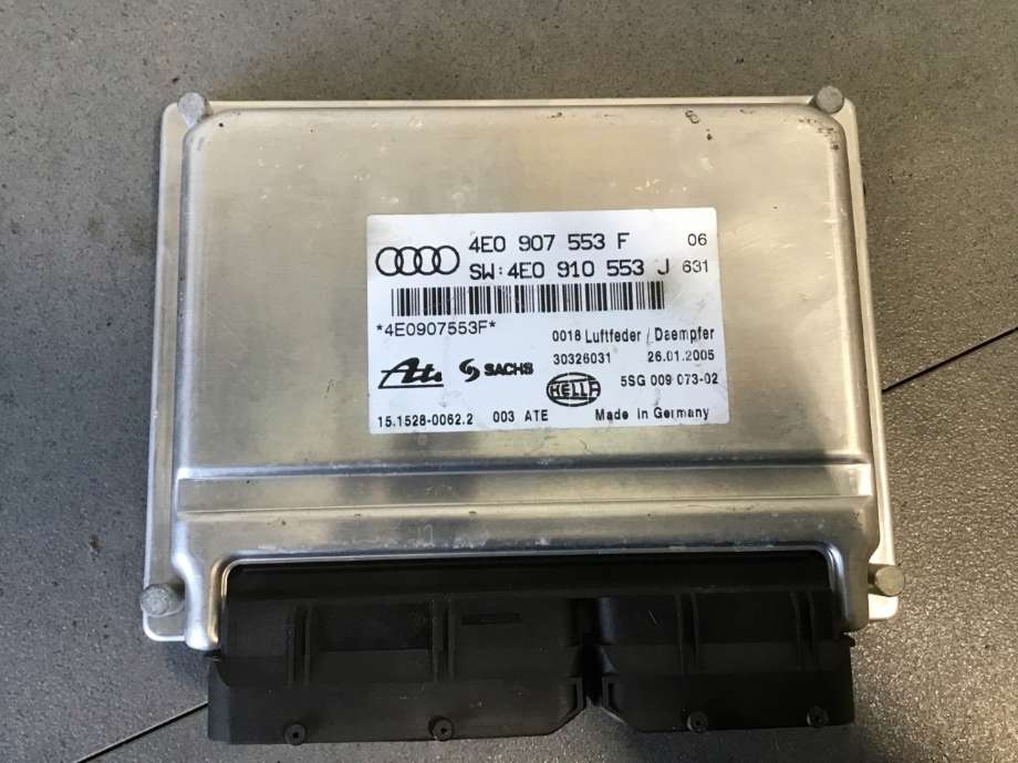Styreenhet nivå/luftfjæring til Audi A8, 2003-2010 (Type II) (AUDI|4E0 910 553 L)