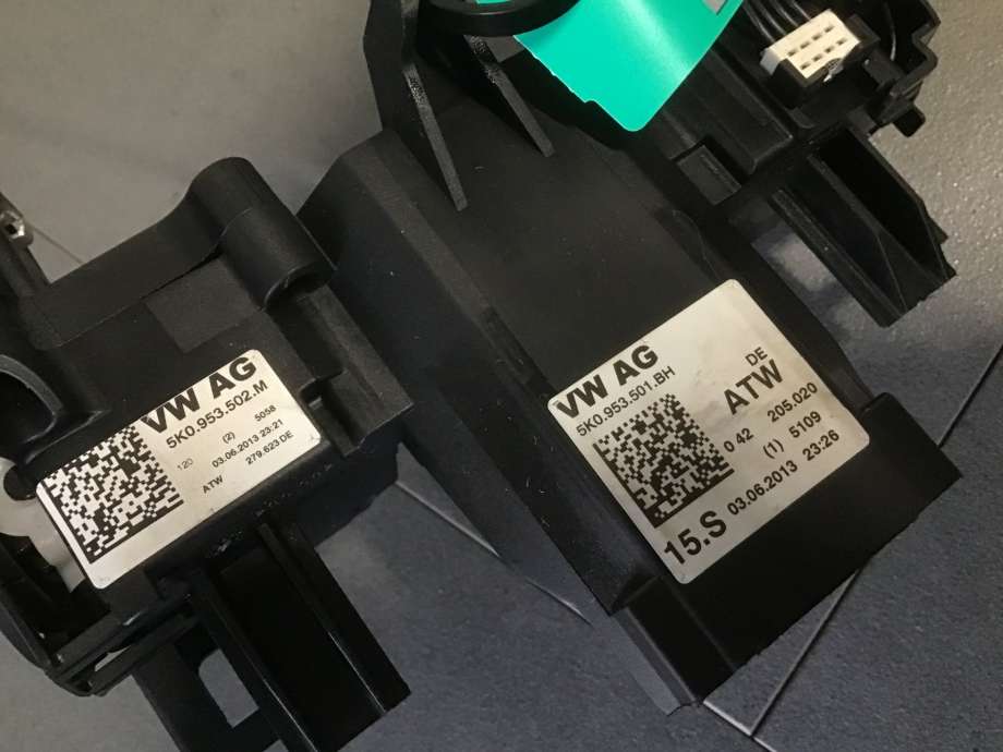 Bryter combi til VW Tiguan 2011-2016 (Type I, Fase 2)  (VOLKSWAGEN|5K0953501BH||5K0953502M)