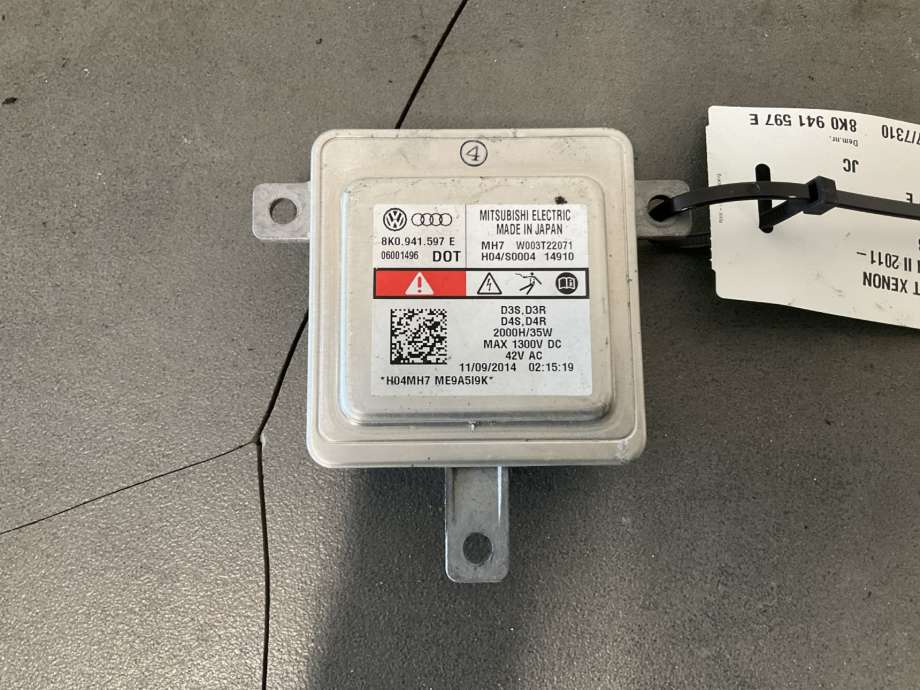 Styreenhet xenon/ballast til VW Sharan 2010-->> (Type II)  (VOLKSWAGEN|8K0 941 597 E|8K0 941 597 C)