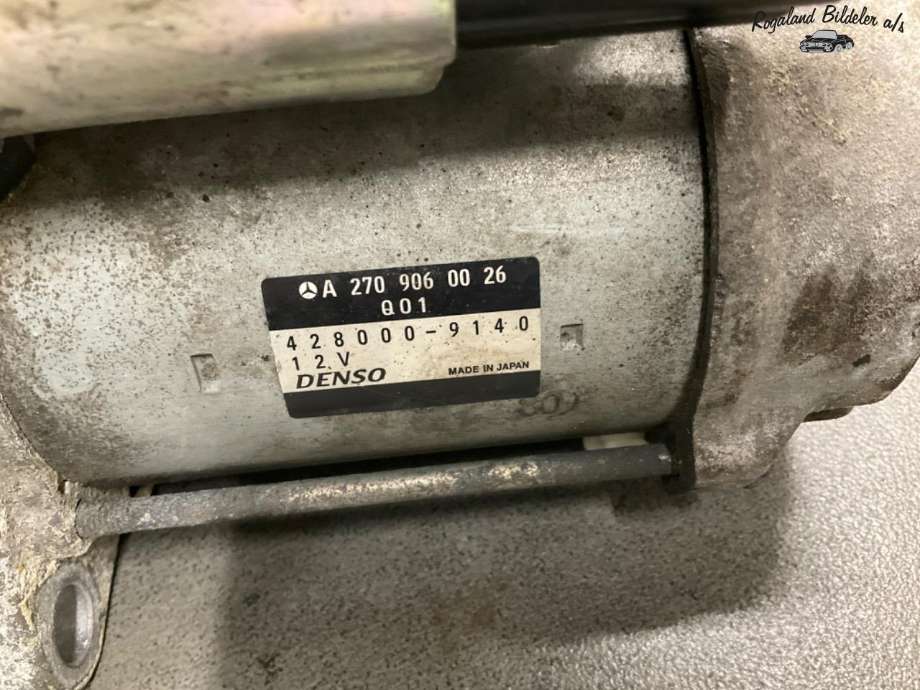 Starter diesel til Mercedes CLA 2013-2019 (C117) (C117) (MERCEDES|A 645 906 08 00|)