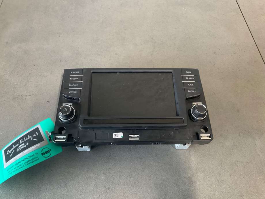 Multimedia display (MCU - Media Controller Unit) til VW Passat, 2015-2019 (Fase 1) (B8) (B8) (VOLKSWAGEN|3G0 919 605 D)