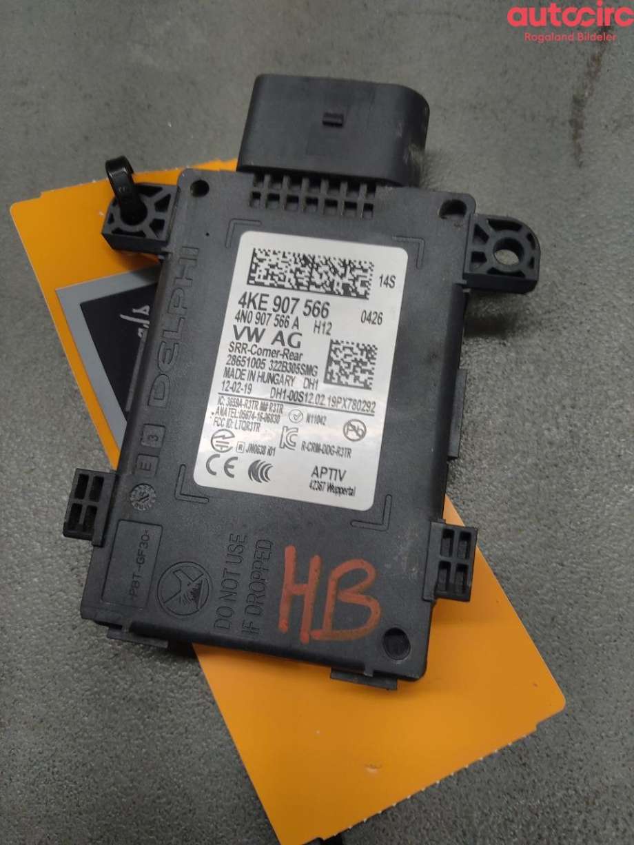 Sensor radar til Audi e-tron 2018-->>  (AUDI|4N0 907 566 AA|4KE 907 566|)