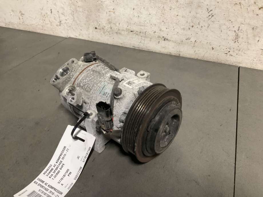 Aircondition kompressor til Kia Sportage, 2016-2021 (Type IV) (KIA|97701D7500)