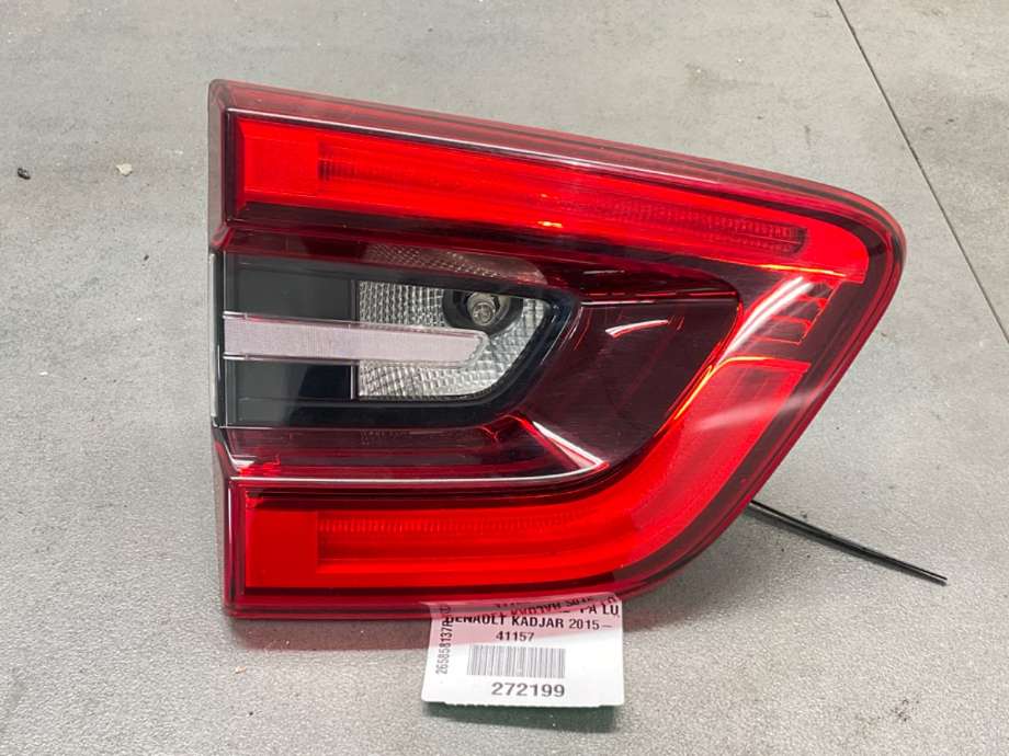 Baklykt venstre indre til Renault Kadjar 2015-->> (RENAULT|265858137R)