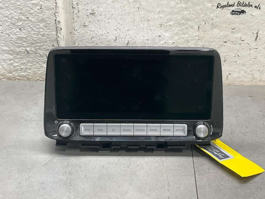 Multimedia display (MCU - Media Controller Unit) til Hyundai Kona 2017-2021 (Type I, Fase 1) (HYUNDAI|96560K4120TMT)