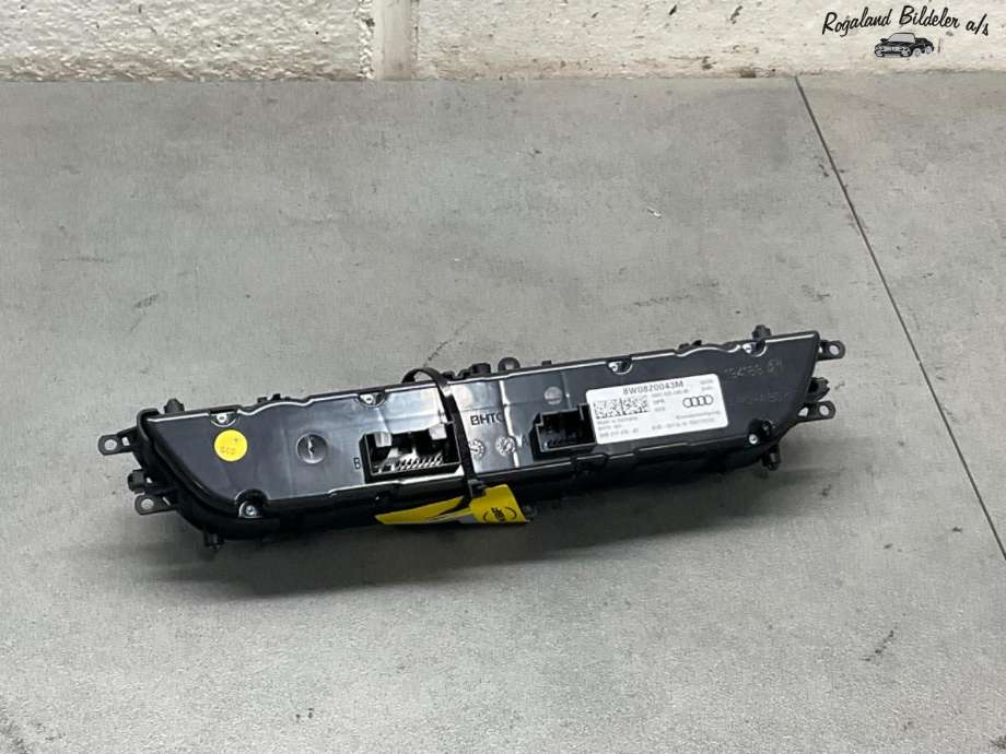 Varmeapparat betjening til Audi A4 2015-2019 (Type V, Fase 1) (B9) (B9) (AUDI|8W0 820 043 M)