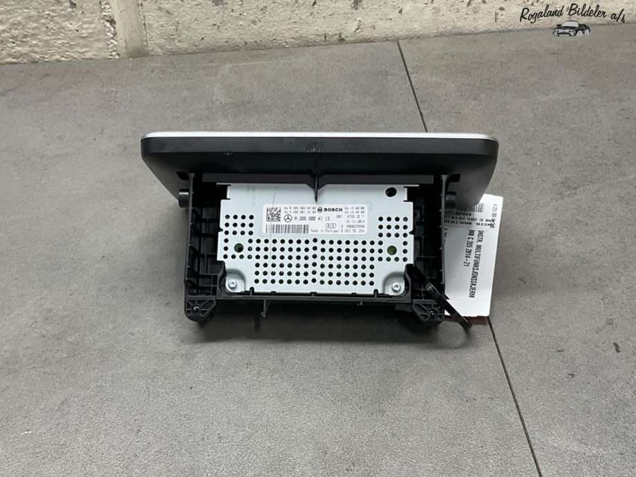 Multimedia display (MCU - Media Controller Unit) til Mercedes C-Klasse 2014-2018 (Fase 1) (W205) (W205) (MERCEDES|A 205 900 41 13 80|A 205 900 17 13|A 205 900 41 13)