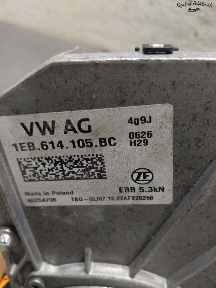 Bremsekraft-forsterker til VW ID.3 2020-->> (VOLKSWAGEN|1EB 614 106 T)