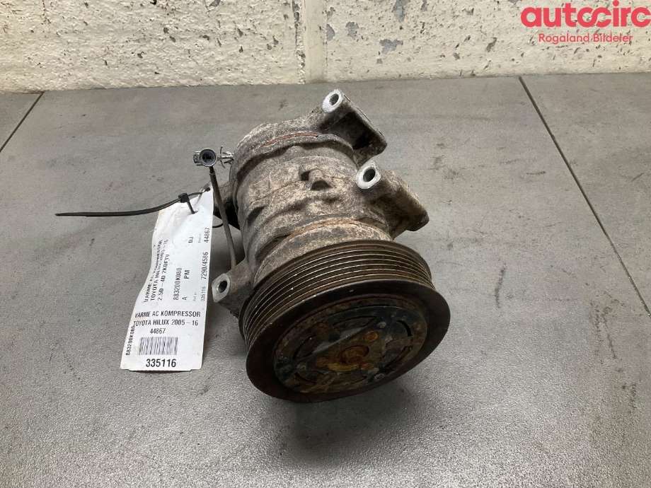 Aircondition kompressor til Toyota Hilux, 2006-2011  (TOYOTA|883200K080)