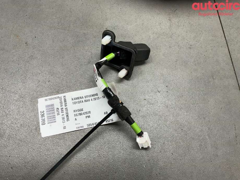 Kamera til Toyota RAV4 2016-2019 (Type IV, Fase 2) (TOYOTA|867B042020)