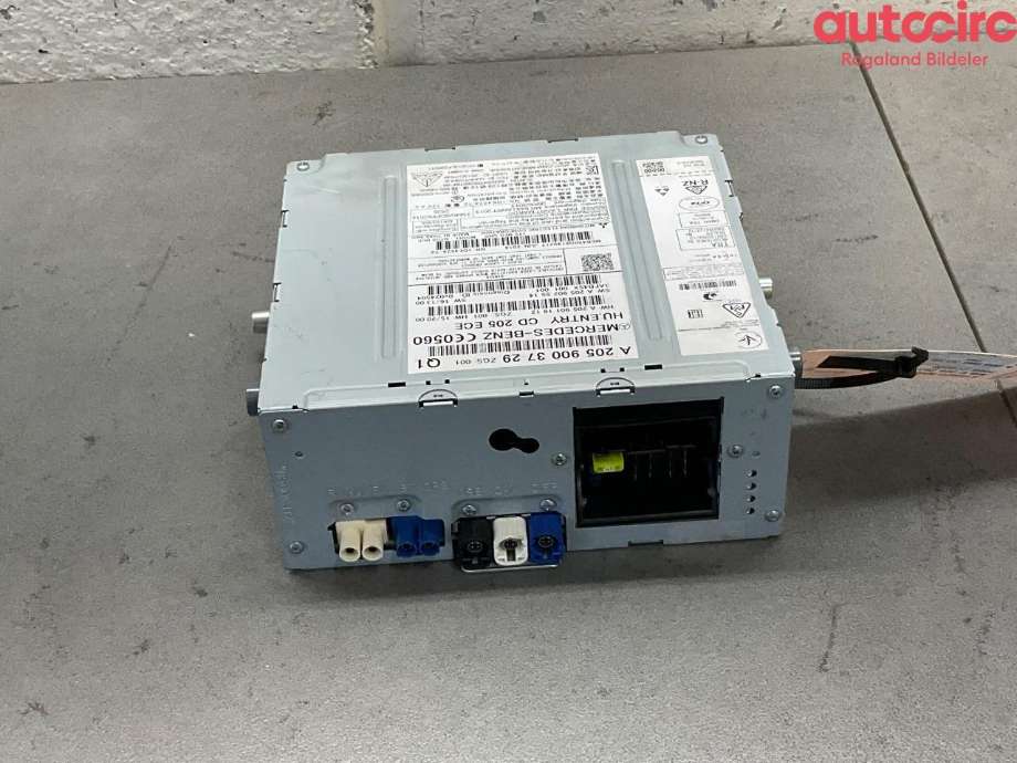 Bilstereo til Mercedes C-Klasse 2014-2018 (Fase 1) (W205) (W205) (MERCEDES|A 205 900 37 29)