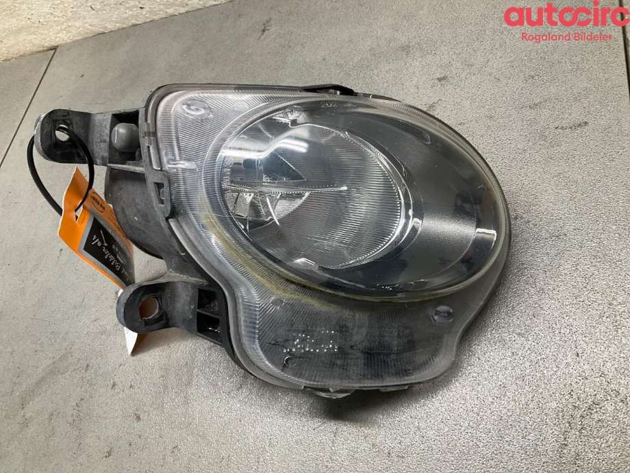 Frontlykt høyre halogen til Fiat 500, 2008-2020  (FIAT|5182460AC)