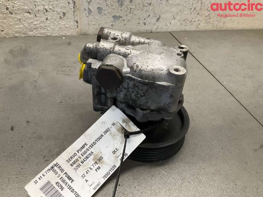 Servo pumpe mekanisk til BMW 5-Serie 2003-2010 (E60/E61) (E60/E61) (BMW|32 41 6 779 365)