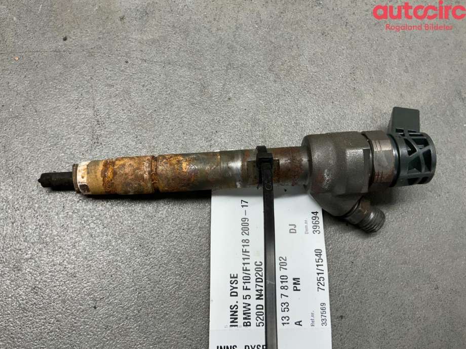 Dyse innsprøyting diesel til BMW 5-Serie, 2010-2017 (F10/F11) (F10/F11) (BMW|13 53 7 810 702)