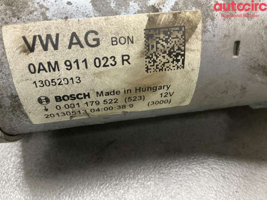 Starter til VW Golf VII 2012-2017 (Fase 1)  (VOLKSWAGEN|0AM 911 023 R|)
