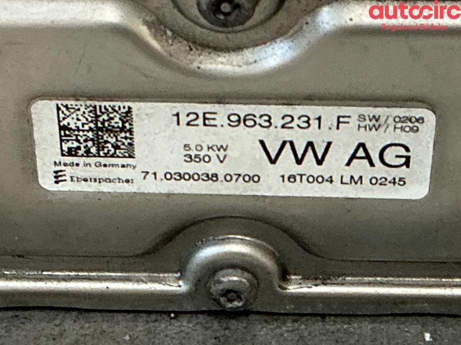 Varmeapparat register til Audi A3 2016-2020 (Type III, Fase 2)  (AUDI|5Q0 819 565 C|5Q0 819 565 B)