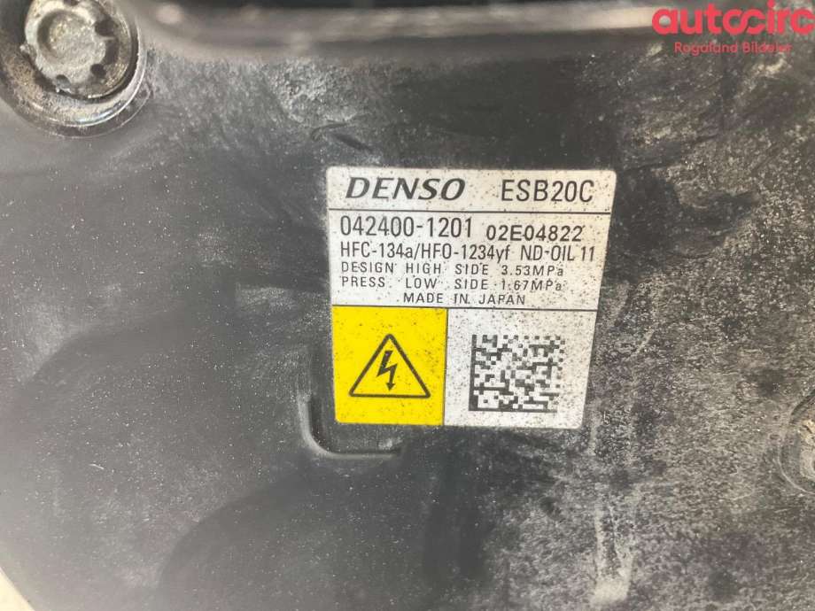 Aircondition kompressor til Toyota Corolla 2019-->>  (TOYOTA|8837012080)