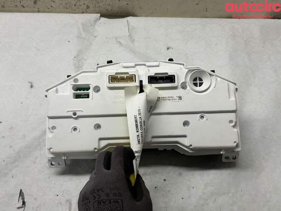 Instrumentpanel til Toyota Corolla 2019-->>  (TOYOTA|83800FEP60)