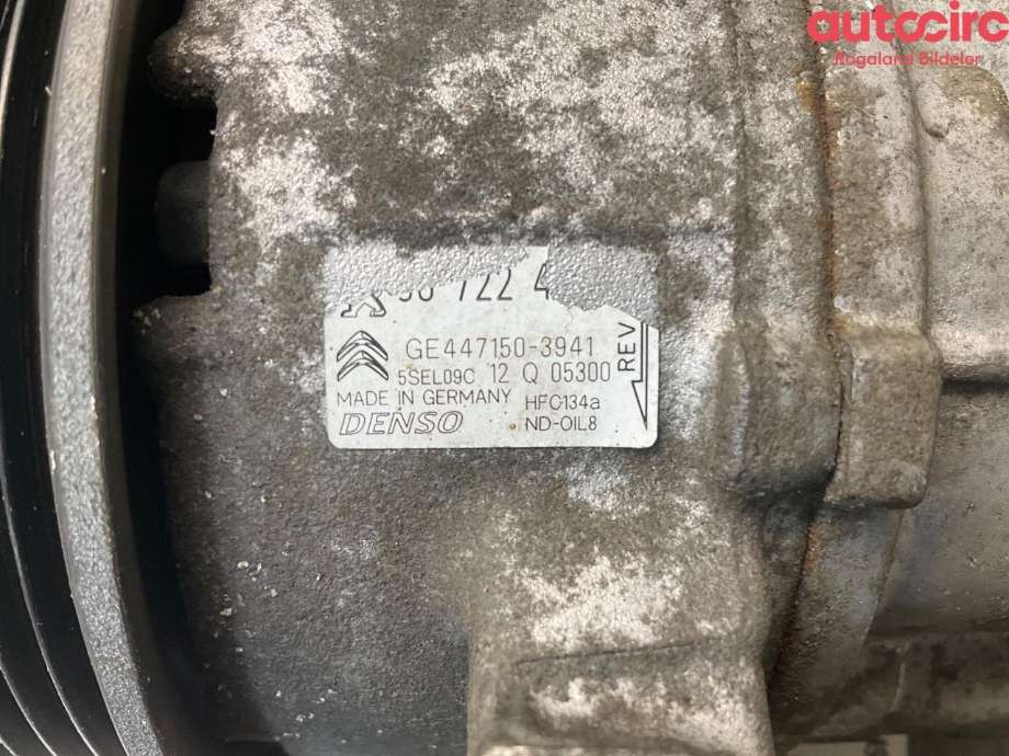 Aircondition kompressor til Peugeot 208 2012-2019 (Type I)  (PEUGEOT|98 221 849 80|16 227 203 80)