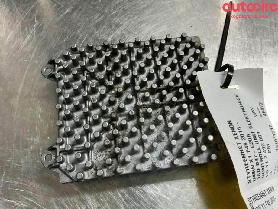 Styreenhet xenon/ballast til BMW X1 2015-2022 (F48) (F48) (BMW|63 11 7 492 089)