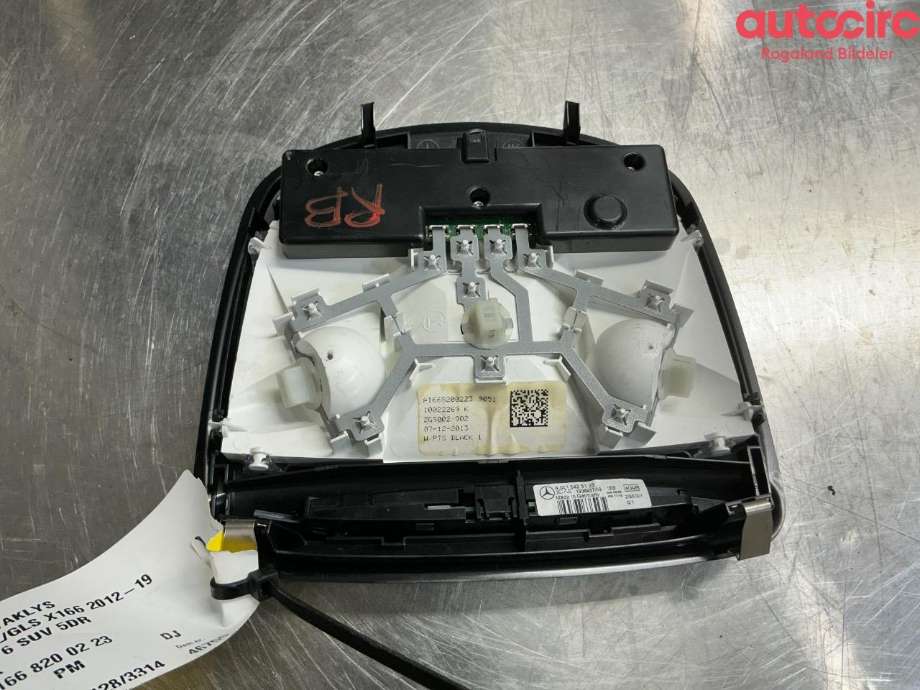 Taklyspanel til Mercedes GL 2012-2016 (Fase 1) (X166) (X166) (MERCEDES|A 166 820 02 23)