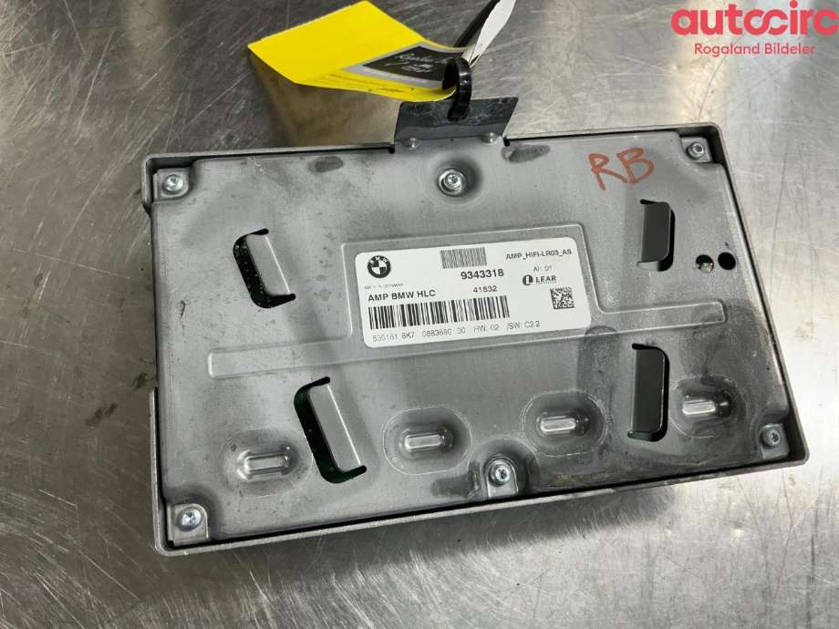 Bilstereo forsterker til BMW 4-Serie 2013-2020 (F32/F33/F36) (F32/F33/F36) (BMW|65 12 6 838 829|9343318)
