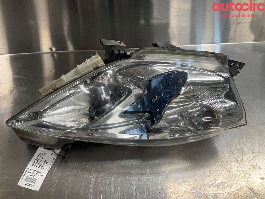 Frontlykt høyre halogen til Nissan Leaf 2011-2017 (Type I) (NISSAN|260103NL5A)
