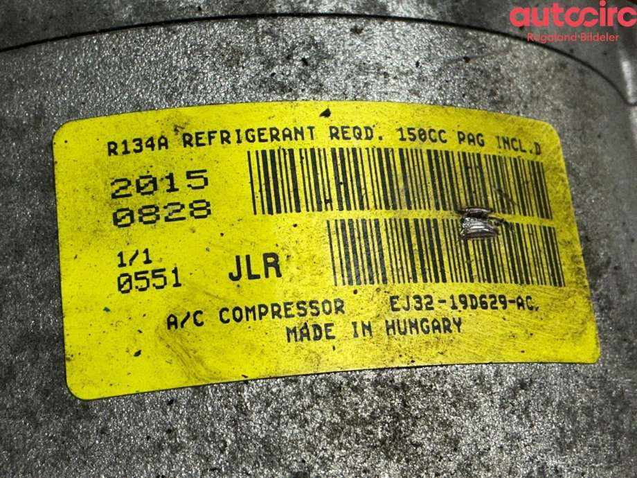 Aircondition kompressor til Land Rover Range Rover, Evoque 2011-2019 (Type I) (LAND-ROVER|LR083480|LR066915)