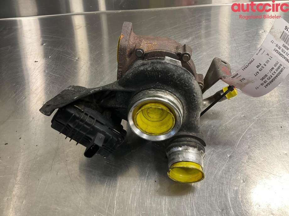 Turbo til BMW X3, 2010-2017 (F25) (F25) (BMW|11 65 8 519 477)