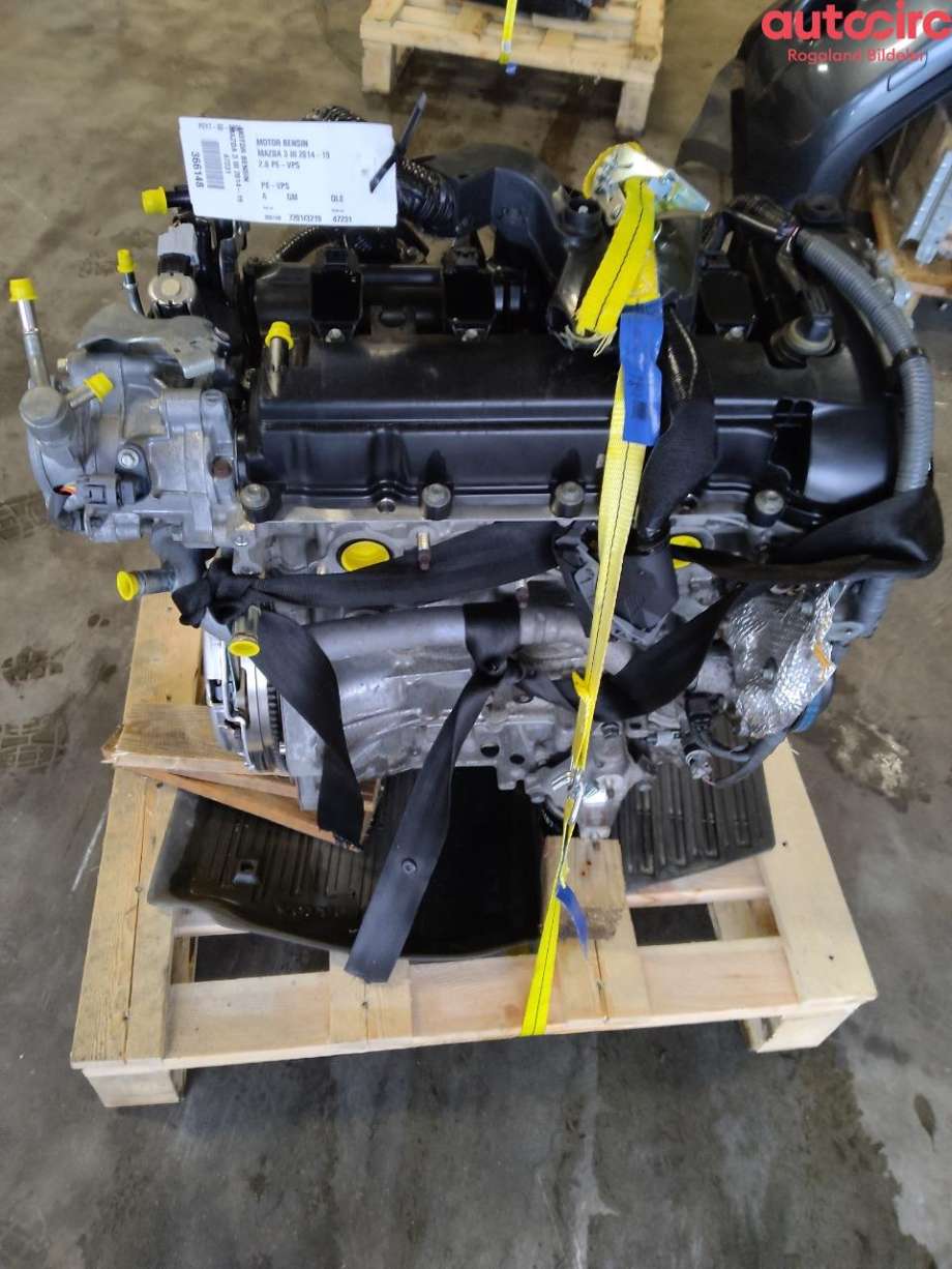 Motor bensin til Mazda 3 2013-2016 (Type III, Fase 1)  (MAZDA|PEY7-02-300E|PE-VPS|PEX2-02-300B)